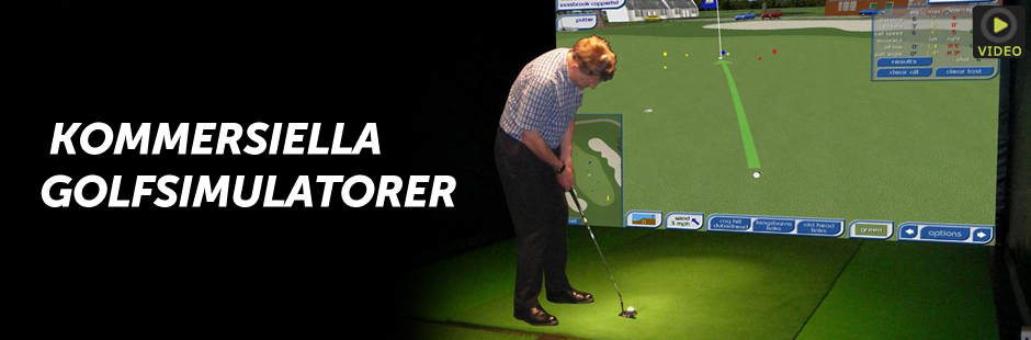 Portabel Golfsimulator